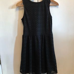 Lacy black dress